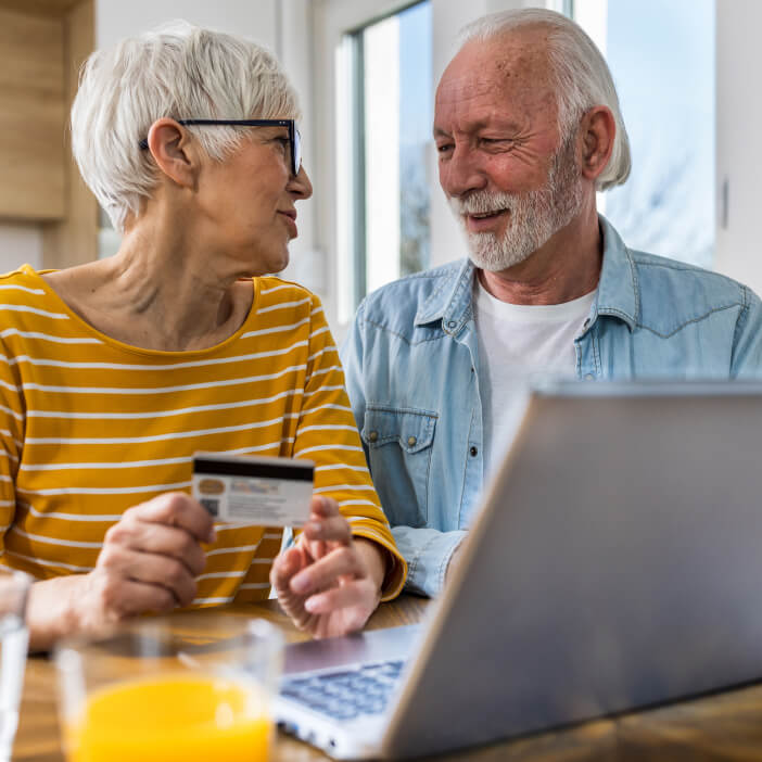 seniors safely purchasing online