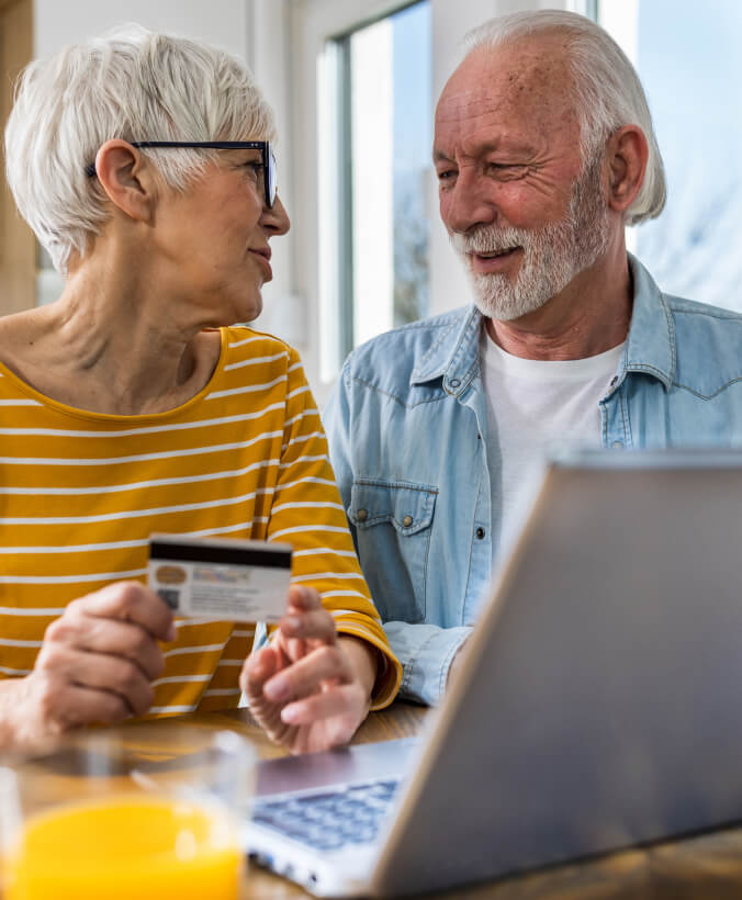 seniors safely purchasing online